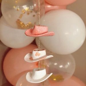 Mini car cowgirl hats